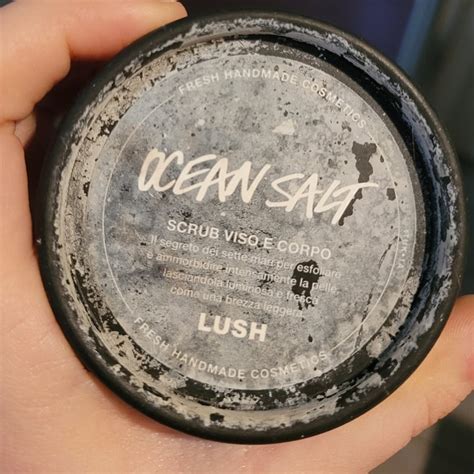 Lush Fresh Handmade Cosmetics Scrub Ocean Salt Review Abillion