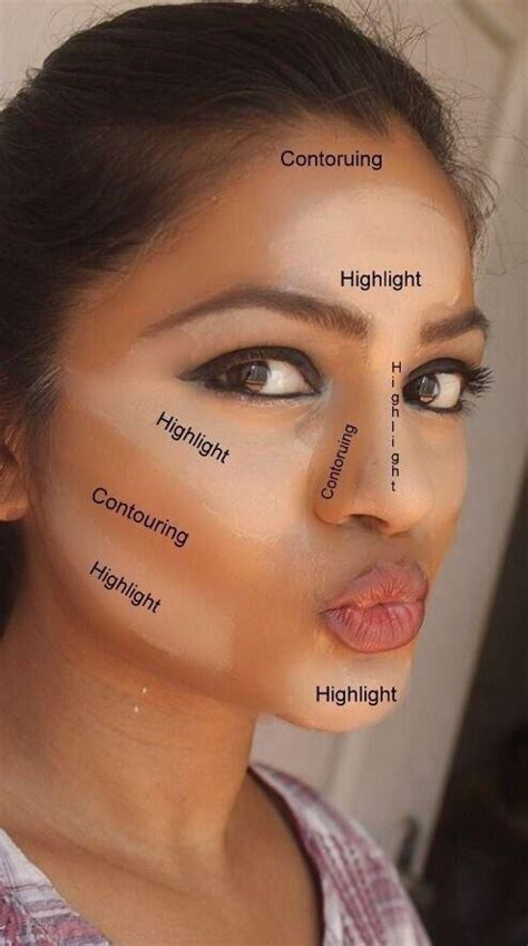 Where To Apply Concealer Makeup Contour Makeup Skin Makeup