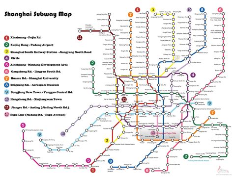 China City Subway Maps Maps Of China City Subway