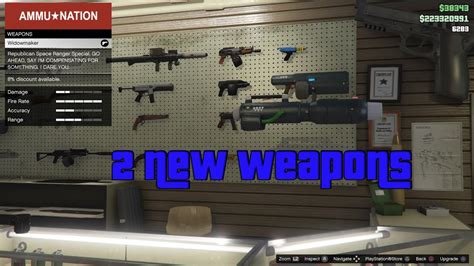 Gta 5 Online 2 New Weapons Widowmaker And Unholy Hellbringer Youtube