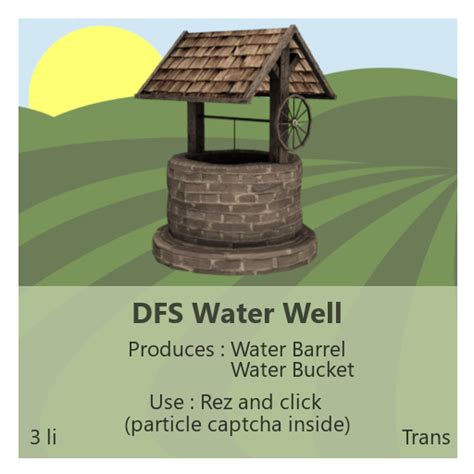 Second Life Marketplace Dfs Water Well