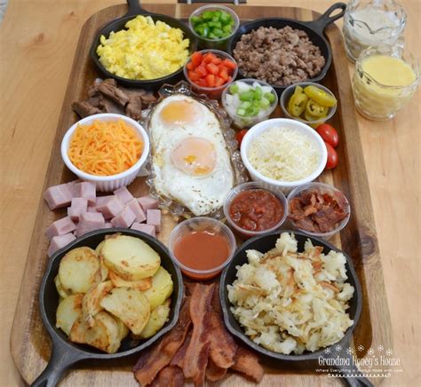 Country Breakfast Bowl Board Grandma Honeys House Recipe