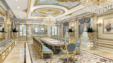 Dining Room Interior Design In Dubai By Luxury Antonovich