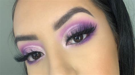 lilac you a lot colourpop tutorial youtube purple makeup looks quinceanera makeup purple