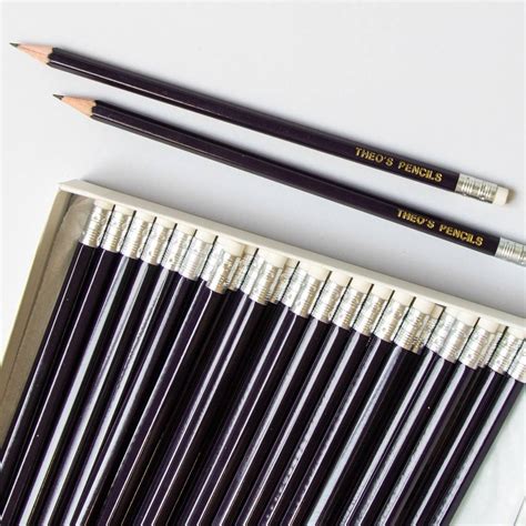 Large Pack Personalised Graphite Pencils By Able Labels