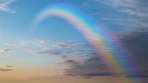 The Vibrant Rainbow In Stunning Sky Time Stock Footage Sbv 338546460