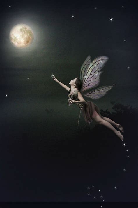 Dazzlecube Photographic Print Lynne Davies Moon Fairy