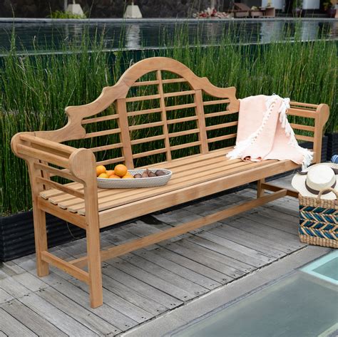 See more ideas about teak bench, teak bench outdoor, teak. Lutyens Solid Teak Wood 5 Feet Outdoor Bench - Cambridge ...