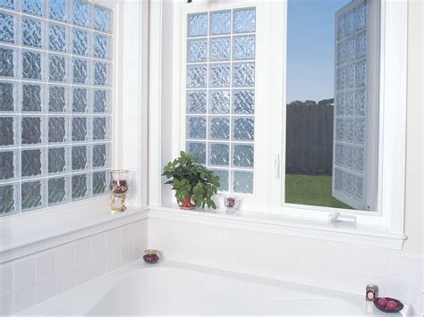 Made with a vinyl frame containing 8 square acrylic blocks 1 ½ thick, these windows are very strong, yet 70% lighter than regular glass block windows making installation a snap. Acrylic Block Windows - Traditional - Bathroom - Miami ...
