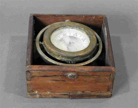 antique ship s compass aug 22 2019 ss auction inc in nj