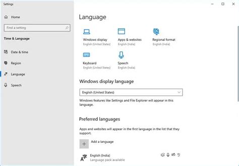 Instale La Interfaz De Usuario Multilingüe Mui En Windows 1110