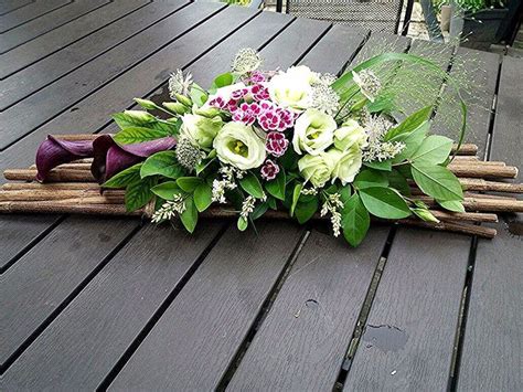 Tischblumen | Large flower arrangements, Funeral flower arrangements