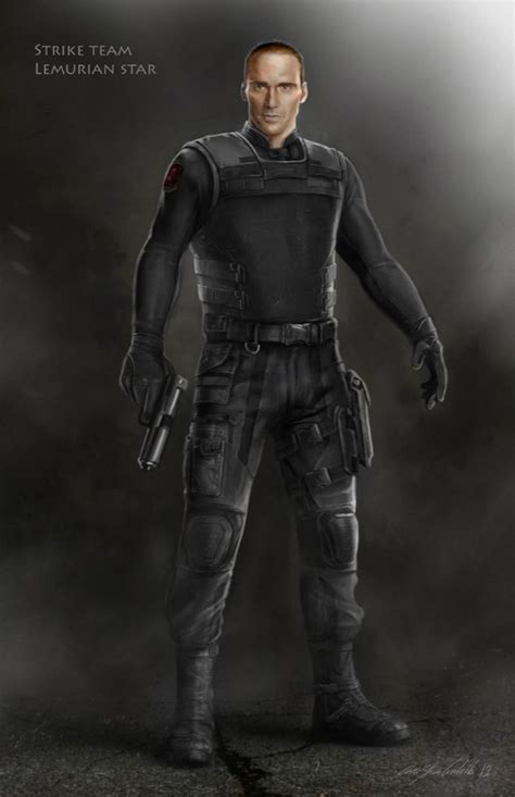 Concept Art For Rumlow In Strike Team Gear From Captain America The