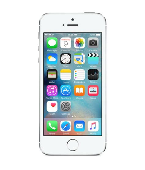 Atandt Apple Iphone 5s 16gb Smartphone Silver Property Room