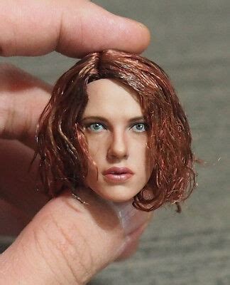 Custom Scale Scarlett Johansson B Head Sculpt For Hot Toys