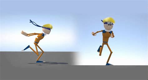 Naruto Run 3d Animation Cycle Youtube