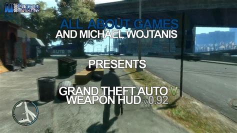 Mod Grand Theft Auto V Weapon Hud V092 Youtube