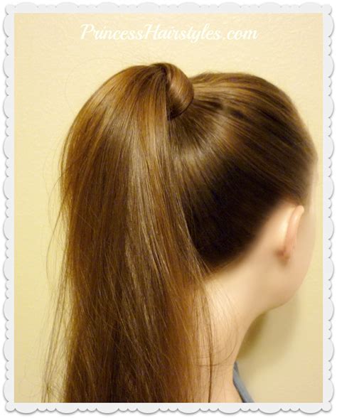 How To Wrap Hair Around A Ponytail Hairstyles For Girls Princess
