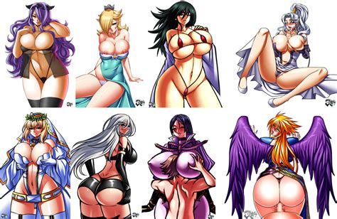 Commission Slutfaces Gallore By Jadenkaiba Hentai Foundry