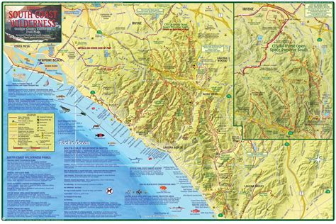 South Coast Wilderness Trail Map Franko Maps