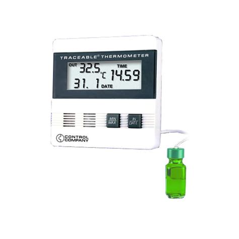 Control Company 4305 Traceable Thermometer With Timedate And Maxmin