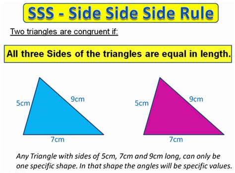 Triangle congruences are the rules or the methods used to. Lessons | Passy's World of Mathematics | Mathematics Help ...