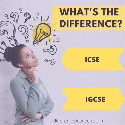 Difference Between ICSE And IGCSE Difference Betweenz