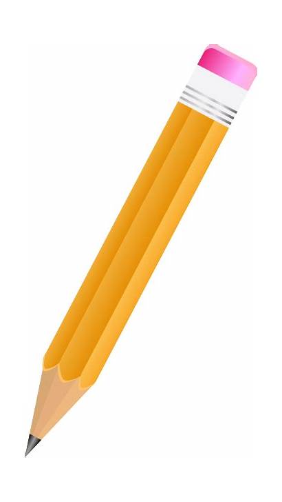 Pencil Transparent Clipart Pencils Clip Cliparts Angled