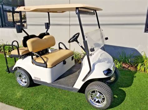 Ezgo Ez Go Txt Beige Tan 4 Passenger Seat Golf Cart Car Electric For