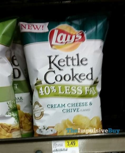 Spotted On Shelves Lays Kettle Cooked 40 Less Fat Cream Cheese