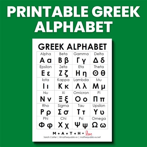Greek Alphabet Chart Greek Alphabet Alphabet Charts Greek Porn Sex