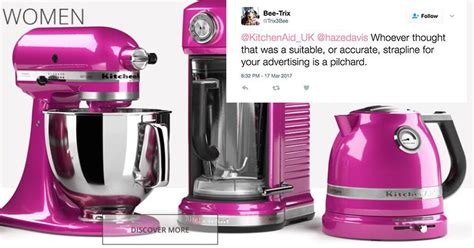 People Think This Ad For Pink Kitchen Gadgets Is Sexist