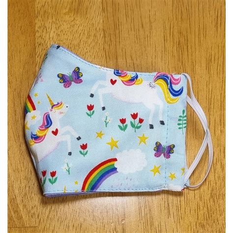 Kids Face Masks Rainbows And Unicorns Kode Boutique