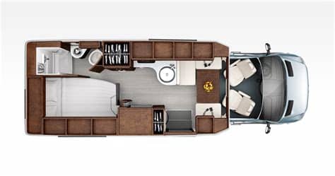 Motorhomes towables getting started with rv's. Serenity - Floorplans | Leisure travel vans, Luxury van ...