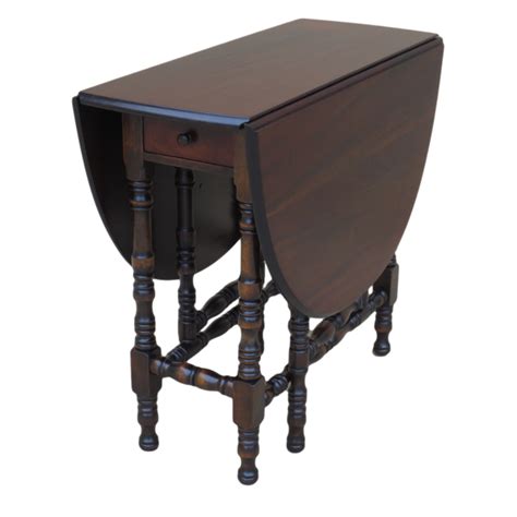 This Is A Gorgeous American Antique Drop Leaf Table That Is Made Out Of Solid Mahogany And Date