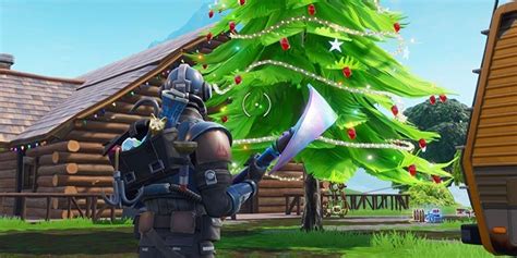Fortnite How To Find Every Holiday Tree Location Operation Snowdown