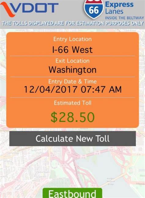 I 66 “inside The Beltway” Toll Lanes Opened This Morning Tolls Rose Up To 34