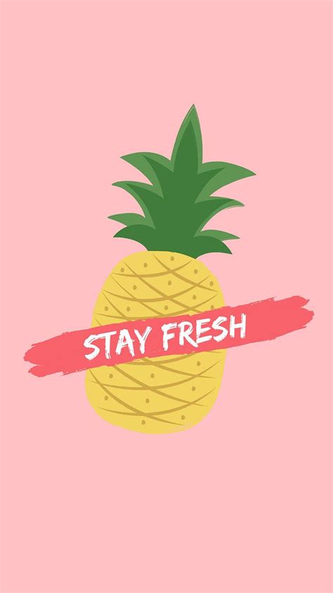 Pink Cute Pineapple Iphone Wallpapers Wallpaper Cave