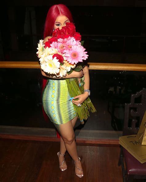 Cardi B Flaunts Her Curves In A Snakeskin Print Mini Dress Bootymotiontv