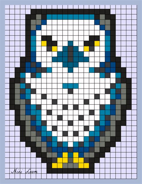 Pixel Art Chouette 31 Idées Et Designs Pour Vous Inspirer En Images