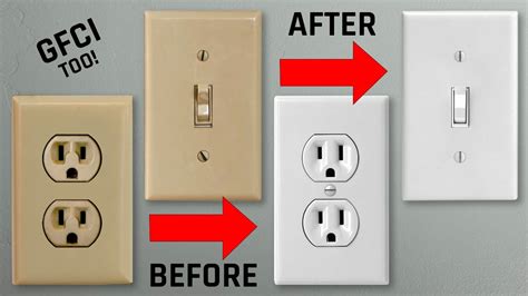 How To Replace Outlets Light Switches And Gfci Plugs Youtube