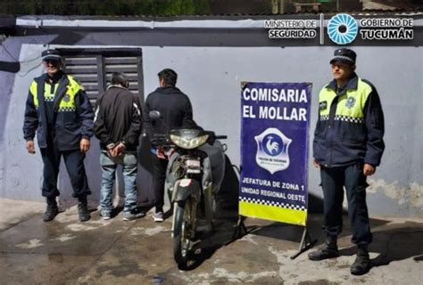 Tucum N Noticias Agencia De Noticias Circulaban En Una Moto Robada