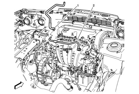 Chevrolet Sonic Repair Manual Throttle Body Heater Outlet Pipe