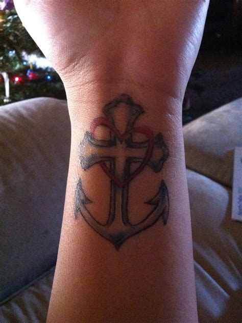 Design Faith Hope Love Anchor Tattoo Viraltattoo