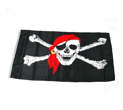 3x5 Ft Large Skull Crossbones Pirate Flag Polyester Home Decor Activity
