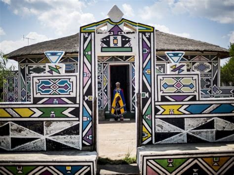 Esther Mahlangu And The Symbolism Of The Ndebele Women Artwork