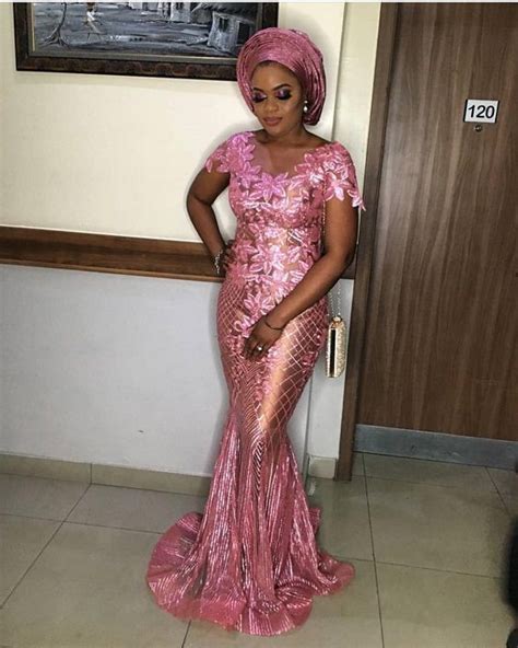 Beautiful And Modern Asoebi Long Gown Styles Hairstyles 2u Lace