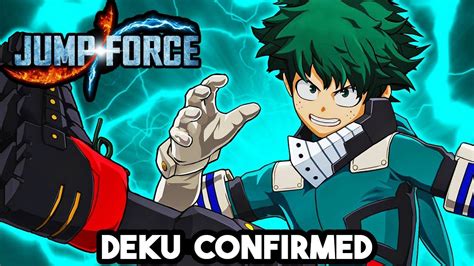 Deku Is Coming To Jump Force Jump Force My Hero Academia Izuku