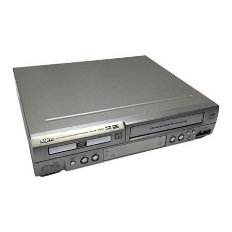 Sanyo FWDV225F DVD VCR Combo Player 4 Head HiFi VHS Video Cassette