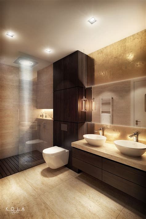 Bathroom Visualization With High End Finishes Kola Studio